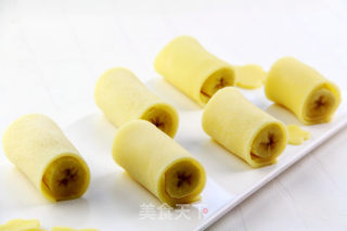香蕉班戟卷的做法步骤：8