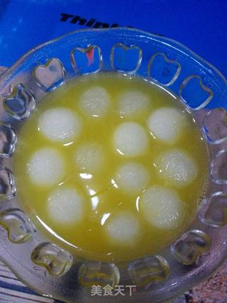 橙汁冬瓜球的做法步骤：8