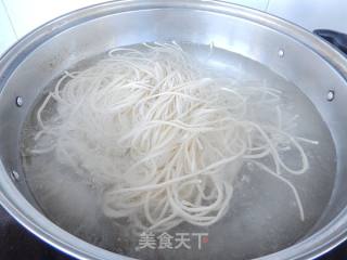 青椒肉丝面的做法步骤：5