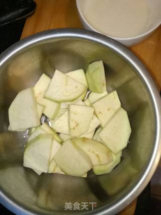香煎茄子的做法步骤：3