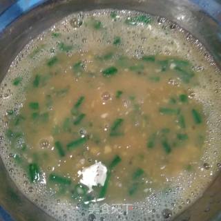 豆角煎鸭蛋的做法步骤：5