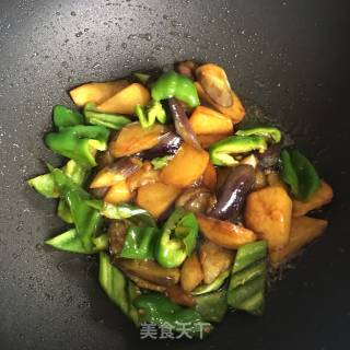 地三鲜的做法步骤：9