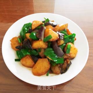 地三鲜的做法步骤：12