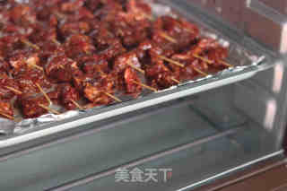 沙茶牙签肉的做法步骤：6
