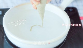 鸭血青菜山药面线的做法步骤：7
