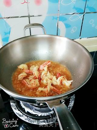 蒜蓉粉丝开边虾的做法步骤：5