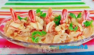 蒜蓉粉丝开边虾的做法步骤：8
