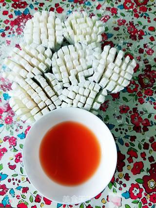 菊花茄子的做法步骤：5