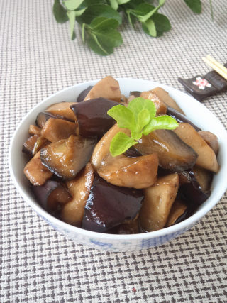 杏鲍菇烧茄子的做法步骤：9