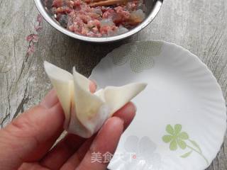 鲜肉虾仁馄饨的做法步骤：4