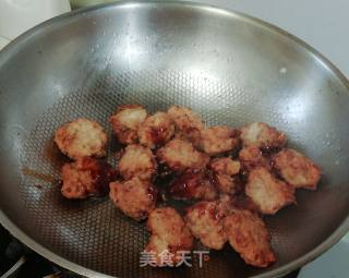 糖醋丸子的做法步骤：3