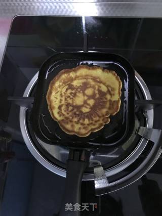 低脂早餐pancake的做法步骤：6