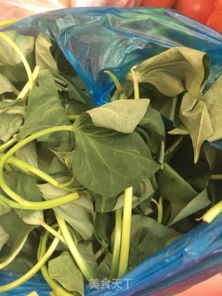 蒸红薯叶的做法步骤：1