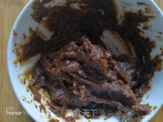 枣泥馅南瓜糯米饼的做法步骤：4