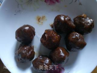枣泥馅南瓜糯米饼的做法步骤：5
