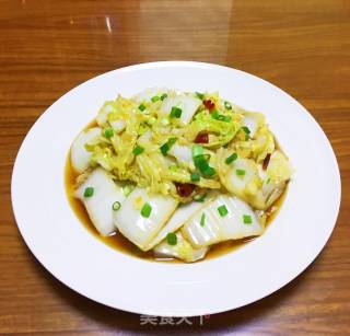 醋溜白菜的做法步骤：7