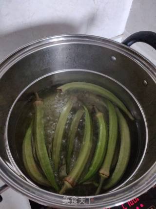 粉丝秋葵的做法步骤：2