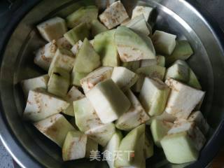 什锦茄丁的做法步骤：1