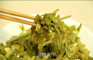 酸辣空心菜梗的做法步骤：6