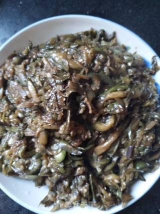 家常炒茄丝的做法步骤：3