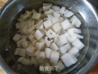 香辣藕丁的做法步骤：7