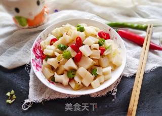 香辣藕丁的做法步骤：15