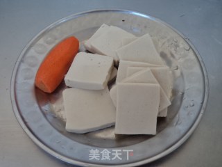 肉丸烧千页豆腐的做法步骤：4