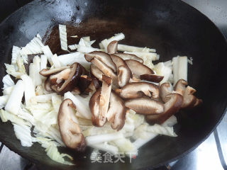 香菇白菜的做法步骤：6