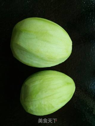 茄子打卤面的做法步骤：1