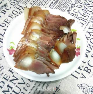 熏肉炒苦瓜的做法步骤：3