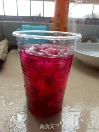 火龙果香蕉果冻的做法步骤：6
