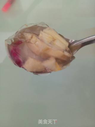 火龙果香蕉果冻的做法步骤：8