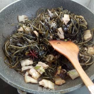 海带丝烧肉的做法步骤：7