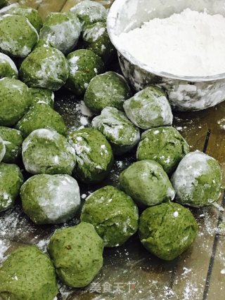 肇庆地道民间美食豆子艾糍，传统工艺做法的做法步骤：5