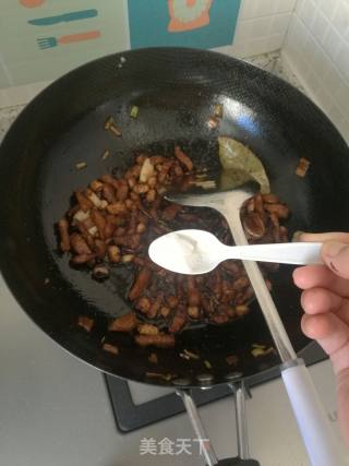 香菇卤肉饭的做法步骤：7