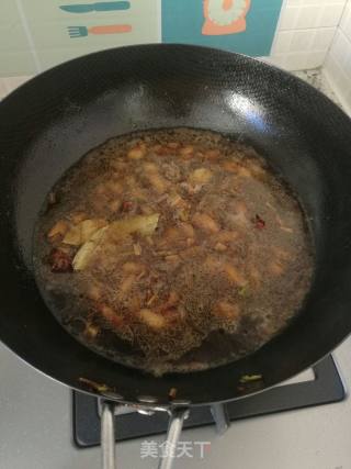 香菇卤肉饭的做法步骤：8