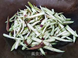 #茄子#青椒茄子丝的做法步骤：7