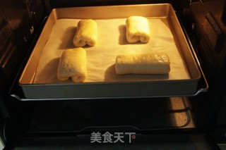 开启面包之旅&牛奶餐包的做法步骤：11