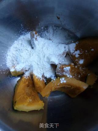 香甜南瓜饼的做法步骤：4