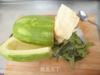 西葫鸡蛋馅蒸包的做法步骤：3