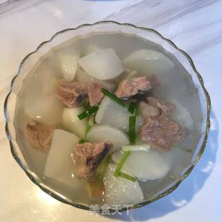 萝卜煲瘦肉的做法步骤：7