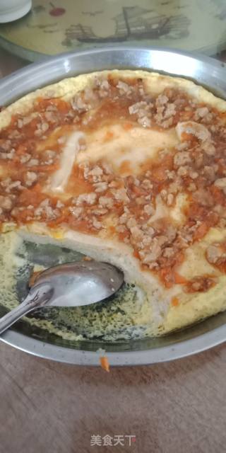 肉末鸡蛋豆腐羹的做法步骤：5