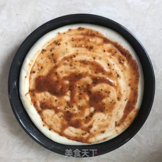懒人披萨的做法步骤：3