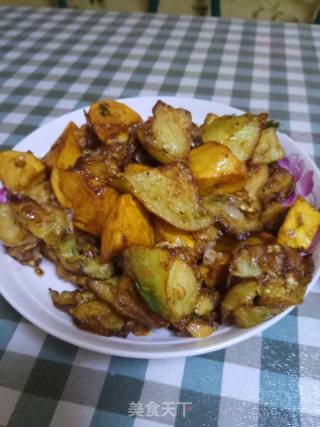 红烧土豆茄子的做法步骤：9