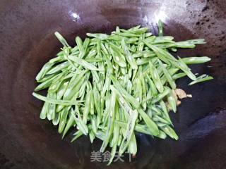 油渣炒四季豆的做法步骤：8