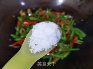 油渣炒四季豆的做法步骤：12