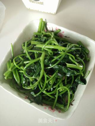 炒空心菜的做法步骤：5