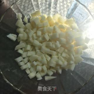 鸡胸肉土豆盖饭的做法步骤：3