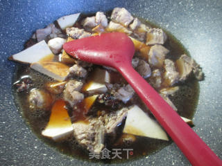香干烧兔肉的做法步骤：9