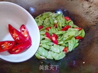 辣炒扁豆的做法步骤：10